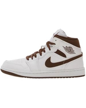 Nike Baskets Mi-Montantes Air 1 - Blanc