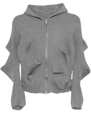 JNBY Mid-Length Hooded Jacket - Grey