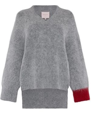 ROKSANDA Tehla Colour-Block Jumper - Grey