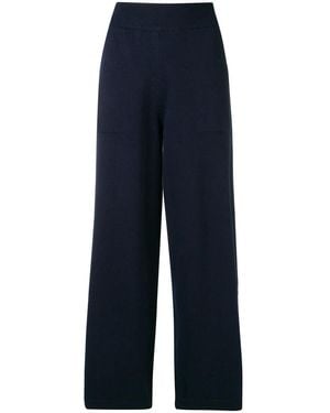 Barrie Flared Track Pants - Blue