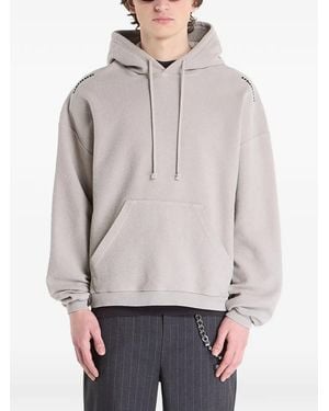 Umbro X Slam Jam Lasered Masked Hoodie - Grey