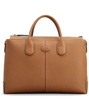 Tod's Portadocumenti Con Applicazione Di - Marrone