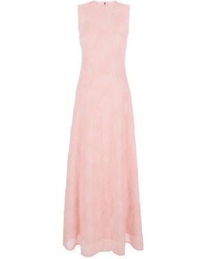 ROTATE BIRGER CHRISTENSEN Strukturiertes Maxikleid - Pink
