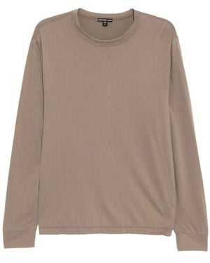 James Perse Lotus T-Shirt - Brown