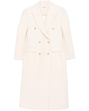 Rohe Abrigo Con Doble Botonadura - Neutro