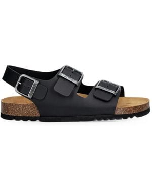 Scholl Axel Backstrap Buckle-Fastening Sandals - White