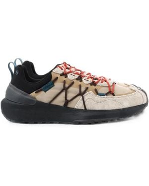 Keen Uneek Suede-Panelled Bunge-Lace Sneakers - White