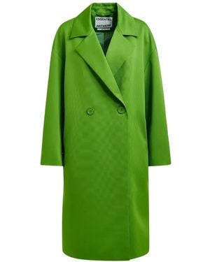 Essentiel Antwerp 'Junta' Oversized Coat - Green