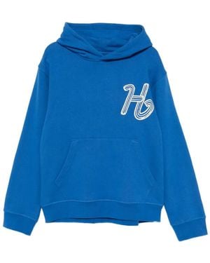 Honor The Gift Cursive Honor Hoodie - Blue