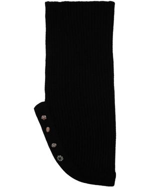 Hyein Seo Braga de cuello de punto - Negro