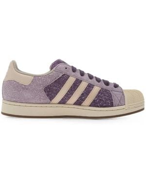 adidas Superstar Ii Panelled Trainers - Purple