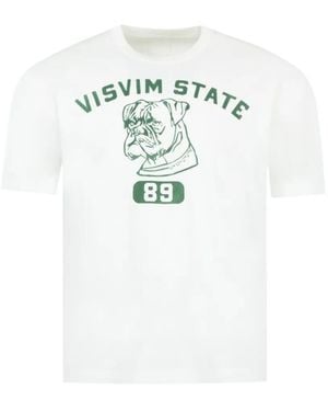 Visvim T-Shirt Jumbo À Imprimé Graphique - Blanc