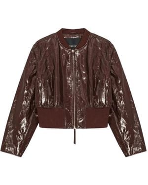 Herskind Herry Leather Jacket - Brown