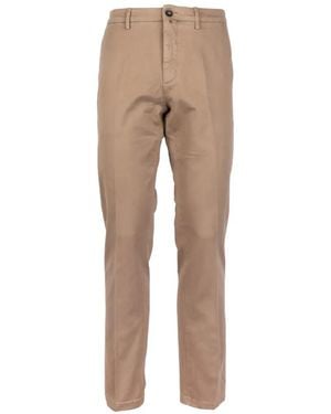 Siviglia Logo-Patch Chinos - Natural