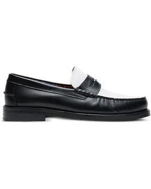 Naked Wolfe Mocassins Riviera En Cuir - White