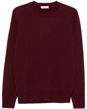 Kangra Pullover Mit Rundem Ausschnitt - Lila
