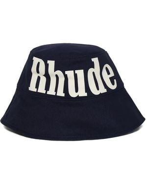 Rhude バケットハット - ブルー