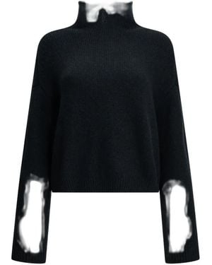 KHAITE Marke Turtleneck Sweater - Black