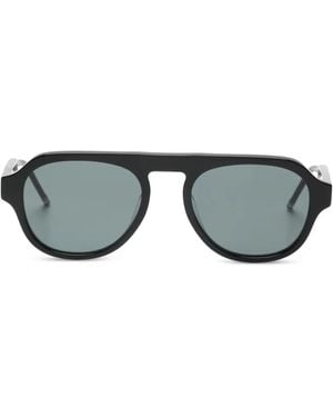 Thom Browne Round Frame Sunglasses - Grey