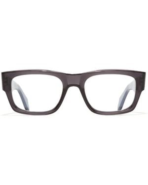 Cutler and Gross Square-Frame Glasses - Brown