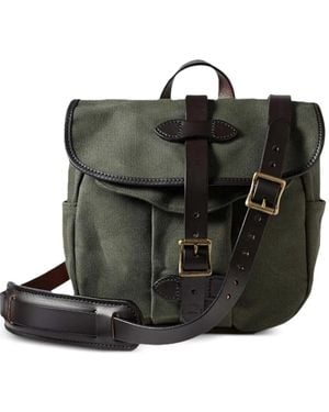 Filson Small Field Canvas Messenger Bag - Black