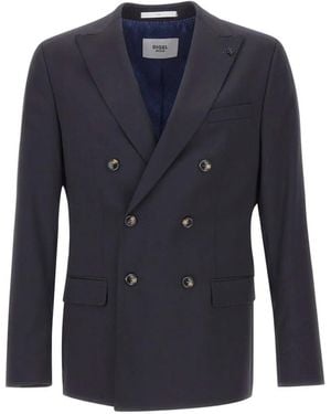 DIGEL Alfredo Double-Breasted Blazer - Blue