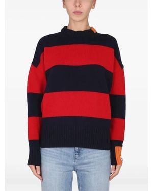 RIGHT FOR Jersey a rayas - Rojo