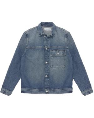 Samsøe & Samsøe Cotton Jacket - Blue