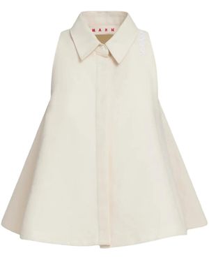 Marni Camicia Smanicata - Bianco