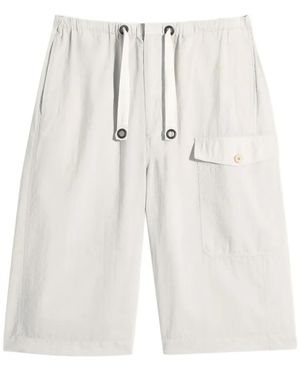 Lemaire Cargo Easy Shorts - White