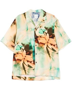Paul Smith Overhemd Met Print - Wit