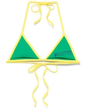 Paloma Wool Klassisches Triangel-Bikinioberteil - Grün