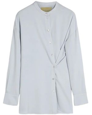 Momoní Val Long-Sleeves Buttoned Shirt - Blue