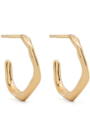 Wouters & Hendrix Orecchini Organic Medi - Metallizzato