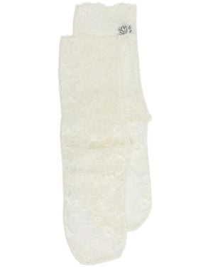 Undercover Lace Socks - White
