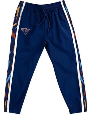 Mitchell & Ness Nba Tear Away Golden State Warriors Track Trousers - Blue