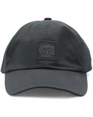 Stone Island Logo-Patch Baseball Cap - Grey