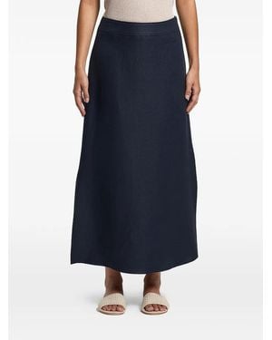 Peserico Tube Midi Skirt - Blue