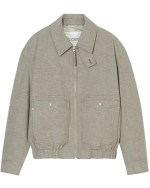 Closed Zipped Jacket - Grey
