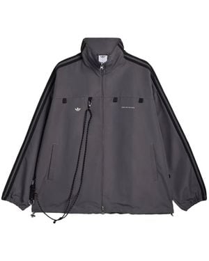 Song For The Mute X 007 Logo-Print Zip-Up Jacket - Black