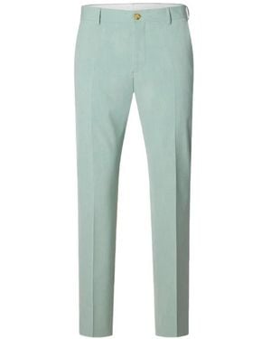 SELECTED 175 Slim-Fit Trousers - Green