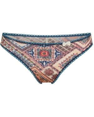 Momoní Bragas Arca Con Estampado - Gris