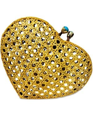 Serpui Passionate Heart Korbtasche - Mettallic