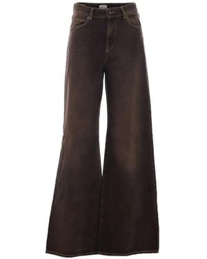 TRUE AVENUE Clara Flared Jeans - Black