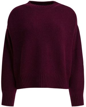 Sa Su Phi Pullover Mit Rundhalsausschnitt - Lila