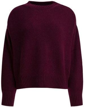 Sa Su Phi Jersey con cuello redondo - Morado