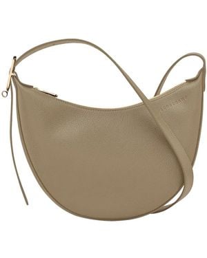 Longchamp Borsa A Tracolla S Le Foulonné - Neutro