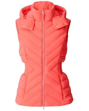 Mackage Doudoune Sans Manches À Capuche - Red
