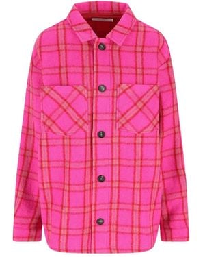 Giada Benincasa Veste À Carreaux - Rose