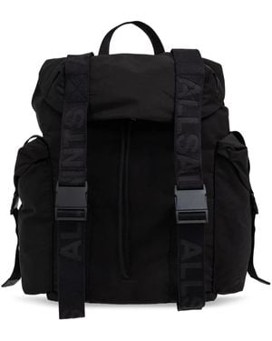 AllSaints Zaino Con Stampa - Nero